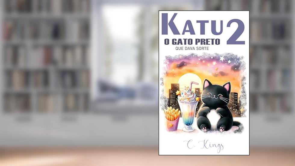 Katu - O Gato Preto 2 - Batata Frita e Milk Shake: Livro Infantil, do autor C. Kings