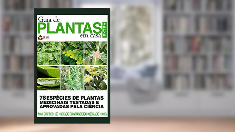 Guia de Plantas em Casa Extra, do autor On Line Editora