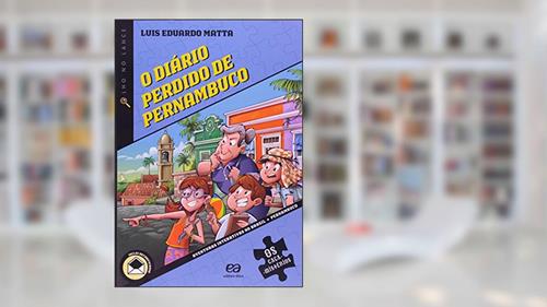 Capa de O diário perdido de Pernambuco, do autor Luis Eduardo Matta
