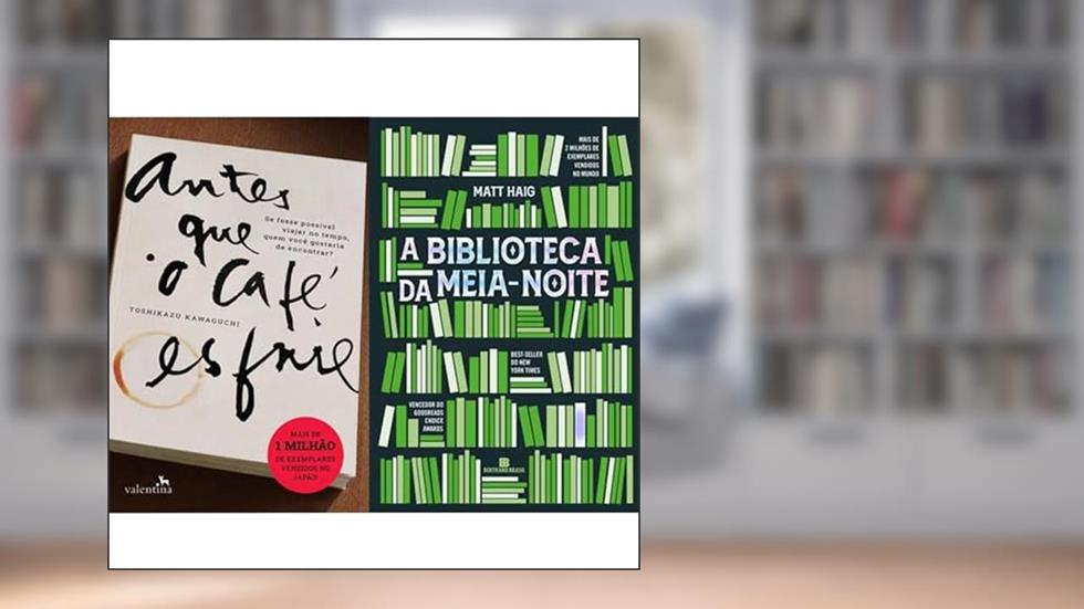 Kit: Antes Que O Café Esfrie + A Biblioteca Da Meia-noite, do autor VÁRIOS VÁRIOS