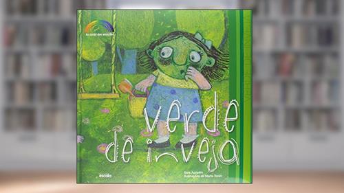 Capa de Verde de Inveja - Coleção as Cores das Emoções, do autor Sara Agostine
