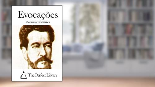 Capa de Evocações, do autor Bernardo Guimaraes