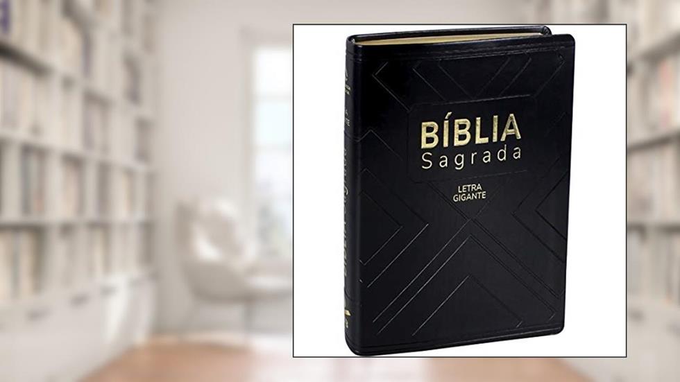 Bíblia Sagrada Letra Gigante com índice - Capa Preta: Nova Almeida Atualizada (NAA), do autor Sociedade Bíblica do Brasil