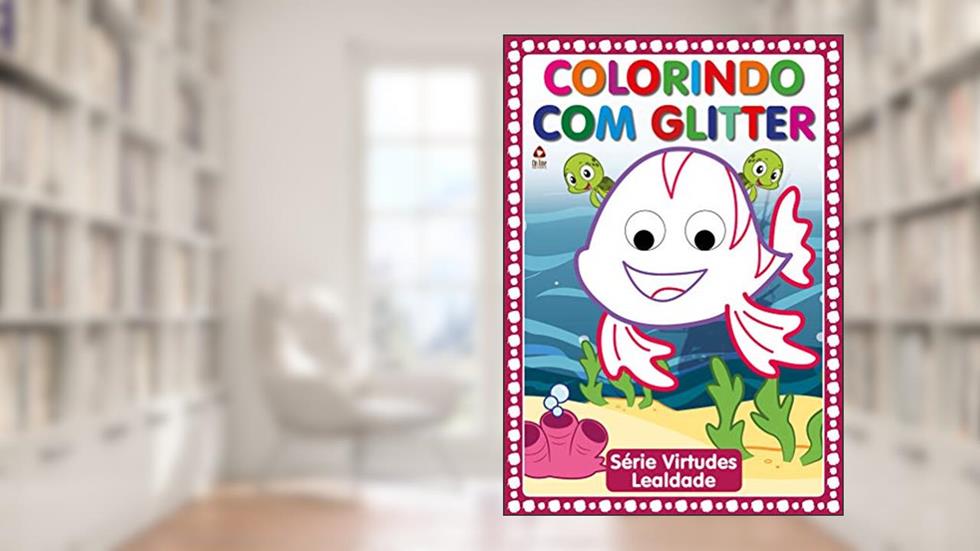 Fundo do mar - Colorindo com glitter, do autor On Line Editora