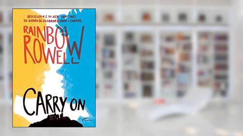 Capa de Carry on: Ascensão e queda de Simon Snow, do autor RAINBOW ROWELL