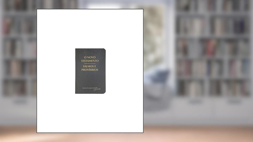 Novo Testamento ACF de Bolso com Salmos e Provérbios - Preto, do autor Sociedade Bíblica Trinitariana do Brasil