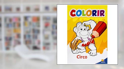 Capa de Colorir: Circo, do autor VÁRIOS AUTORES