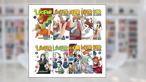 Capa de Coleção Lúcifer e o Martelo - Caixa com Volumes 1 a 10, do autor Satoshi Mizukami