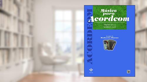 Capa de Música para Acordeom - Tributo a mario zan, do autor Roberto Bueno