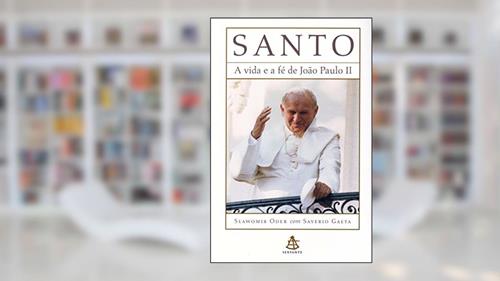 Capa de Santo, do autor Slawomir Oder; Saverio Gaeta