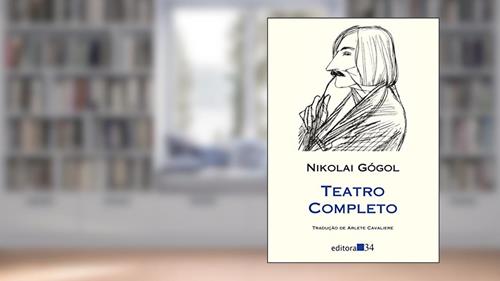 Capa de Teatro completo, do autor Nikolai Gógol