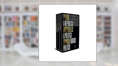 Capa de Box Clássicos Da Política - Exclusivo Amazon, do autor Aristóteles