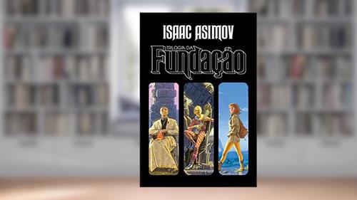 Capa de Box - Trilogia Da Fundação, do autor Isaac Asimov