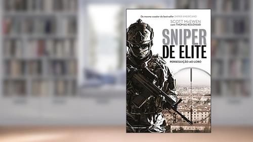 Capa de Sniper de Elite: Perseguição ao Lobo, do autor Scott Mcewen; Thomas Koloniar