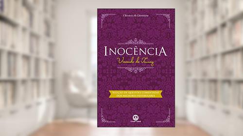 Capa de Inocência: Com questões comentadas de vestibular, do autor Visconde de Taunay
