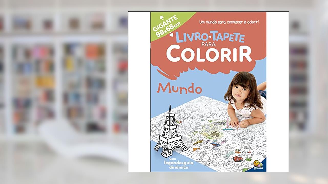 Livro-Tapete para Colorir: Mundo, do autor Todolivro