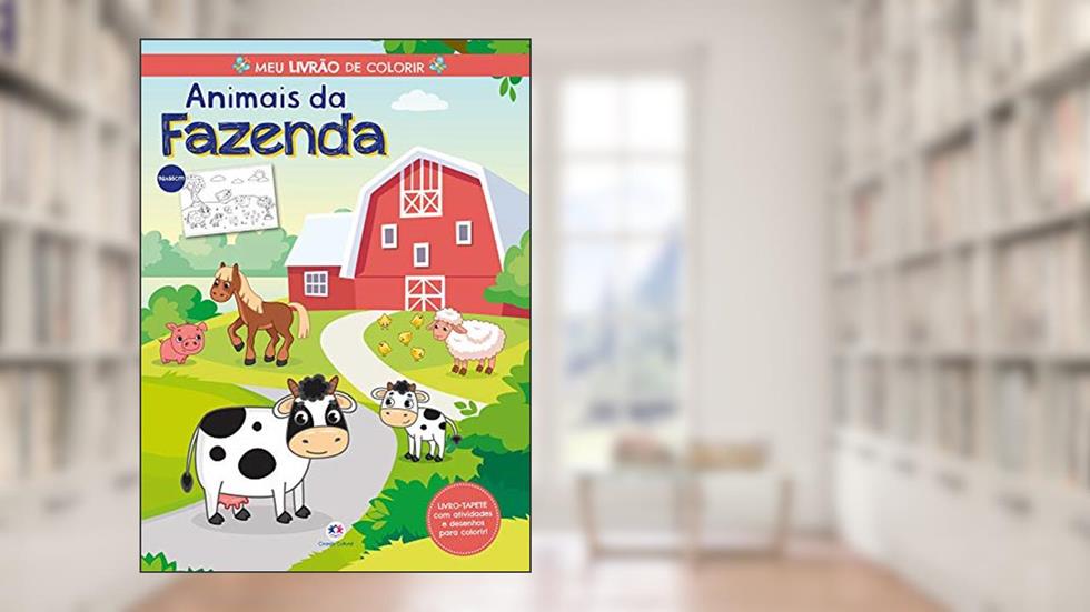 Animais da fazenda - Meu livrão de colorir, do autor Paloma Blanca Alves Barbieri