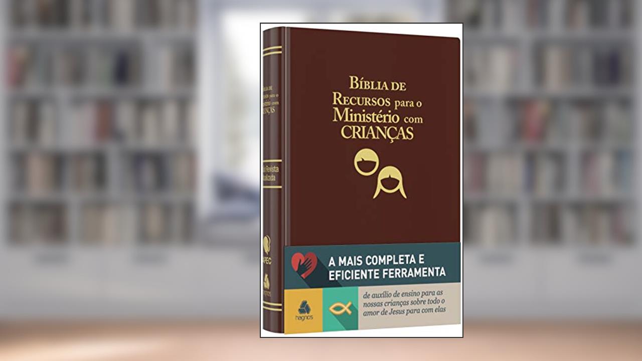 Bíblia de recursos para o ministério com crianças - APEC - Luxo PU marrom: Ferramenta de auxílio de ensino para as nossas crianças sobre todo o amor de Jesus para com elas, do autor Gayle Klock