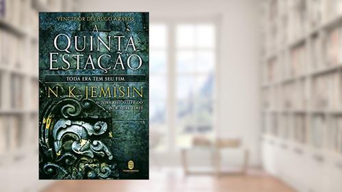 Capa de A Quinta Estação, do autor N.K. Jemisin