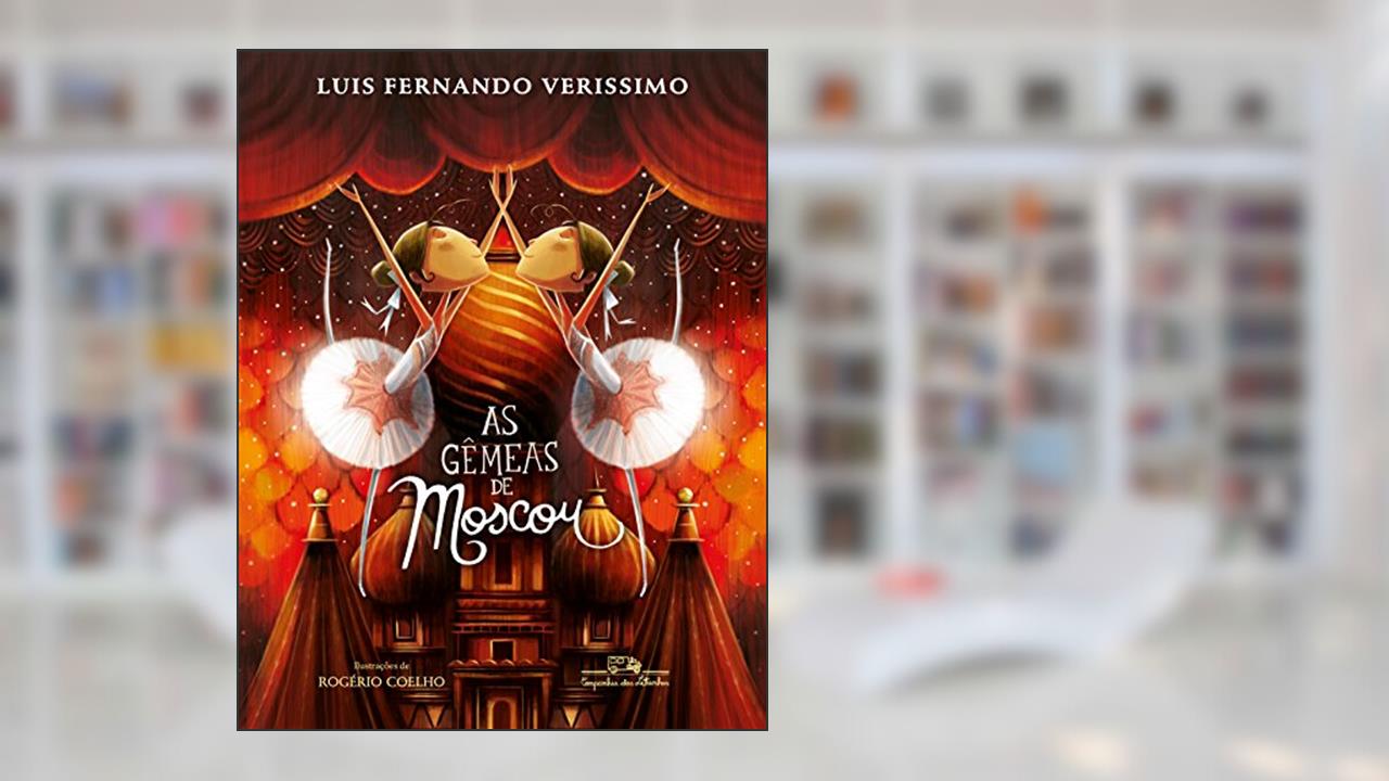 Capa de As gêmeas de moscou, do autor Luis Fernando Verissimo