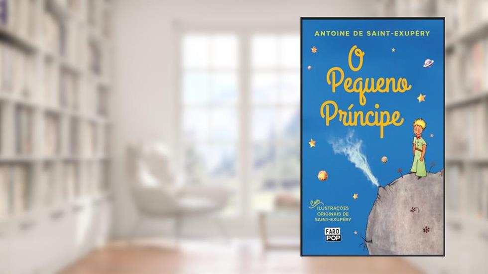O Pequeno Príncipe - Azul, do autor Antoine De Saint Exupéry
