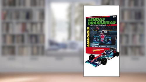 Capa de Jordan Hart 194. Rubens Barrichello - Lendas Brasileiras do Automonilismo. 28, do autor Vários Autores