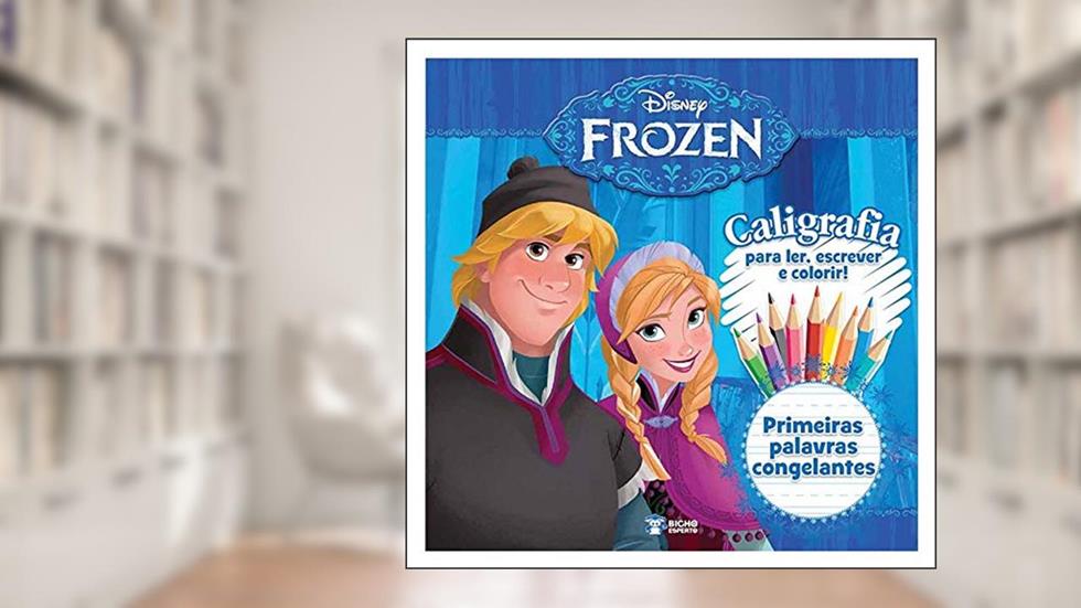 Primeiras Palavras Congelantes - Coleção Caligrafia Para Ler, Escrever e Colorir!, do autor Vários Autores