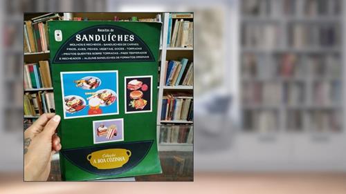 Capa de Receitas De Sanduiches, do autor Lígia Junqueira