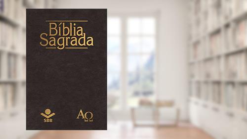 Capa de Bíblia Sagrada - Almeida Revista e Corrigida 1969: Com notas de tradução e referências cruzadas, do autor Sociedade Bíblica do Brasil