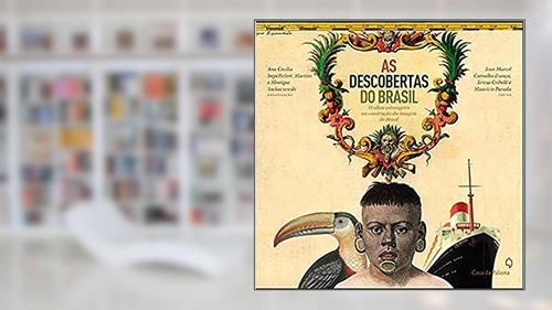 Capa de As descobertas do Brasil, do autor Jean Marcel Carvalho França