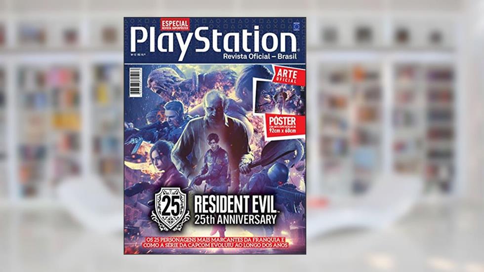 Superpôster PlayStation - Resident Evil 25th Anniversary, do autor EDITORA EUROPA