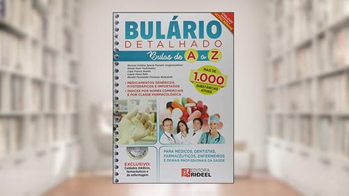 Capa de Bulário Detalhado. Bulas de a A Z, do autor Rosana Cristina Spezia Ferreira