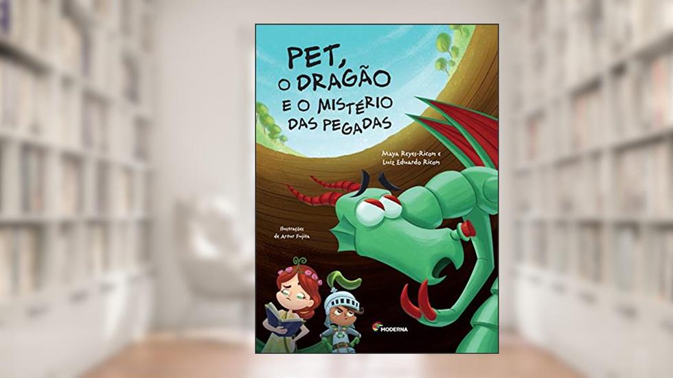 Pet, o dragão e o mistério das pegadas, do autor Maya Reyes-Ricon