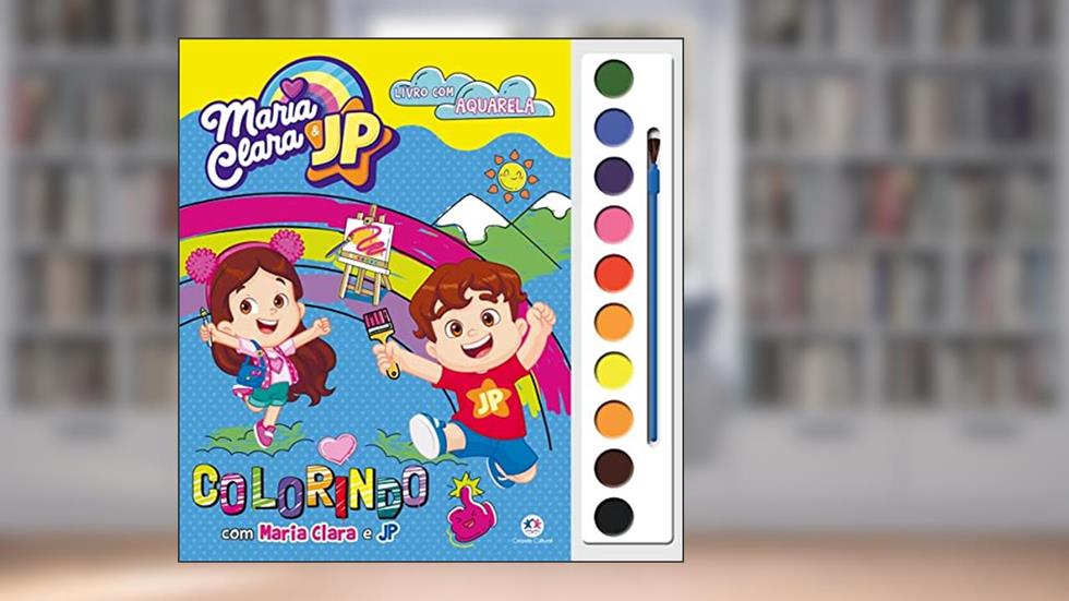 Maria Clara e JP - Colorindo com Maria Clara e JP, do autor Karina Freitas