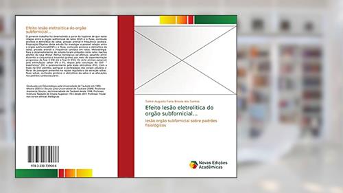 Capa de Efeito lesão eletrolitica do orgão subfornicial...: lesão orgão subfornicial sobre padrões fisiológicos, do autor Talmir Augusto Faria Brisola dos Santos