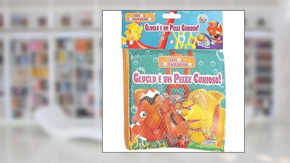 Vamos Tomar Banho! Gluglu é um Peixe Curioso!, do autor EDICART