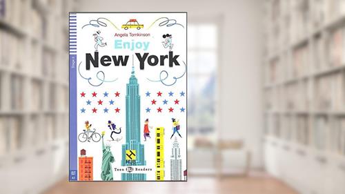 Capa de Enjoy New York - Hub Teen Readers - Stage 2 - Book Wth Audio CD - Hub Editorial, do autor ANGELA TOMKINSON