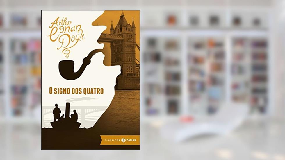 O signo dos quatro: edição bolso de luxo, do autor Arthur Conan Doyle