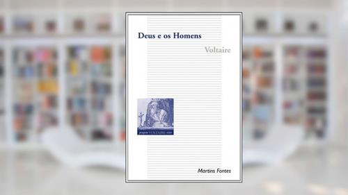 Capa de Deus e os homens, do autor Voltaire