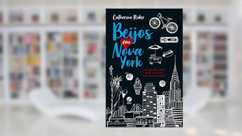 Capa de Beijos em Nova York, do autor Catherine Rider
