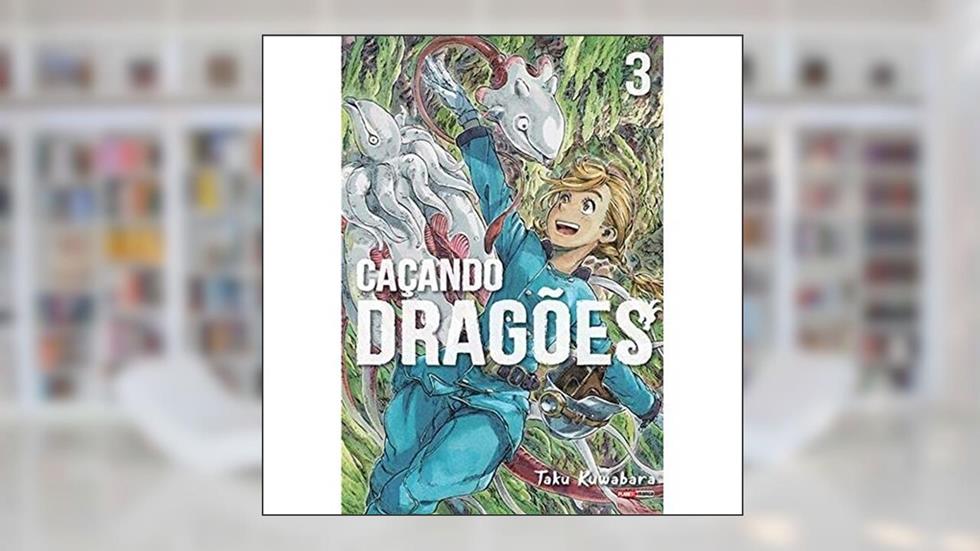 Caçando Dragões Vol.3, do autor Taku Kuwabara