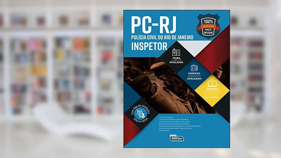 Inspetor de Policia - PC RJ 2020: Policia Civil do Rio de Janeiro, do autor Equipe Alfacon