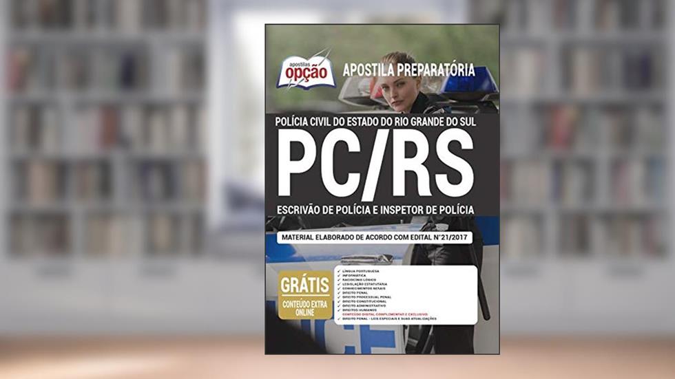 Apostila PC RS - Escrivão de Polícia e Inspetor de Polícia, do autor Não Informado