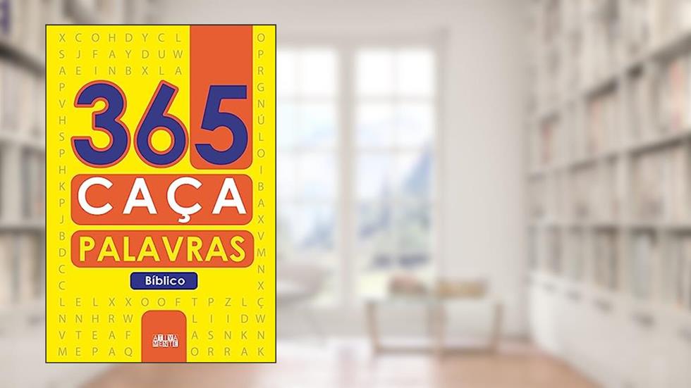 365 caça-palavras bíblico, do autor Ciranda Cultural