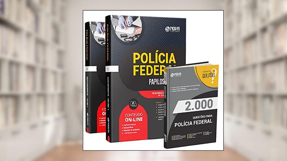 Kit Apostila Polícia Federal 2021 - Papiloscopista + Testes, do autor Equipe Solução Concursos