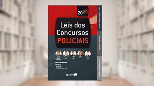 Capa de Lei dos concursos policiais, do autor Erival Oliveira; Francisco Sannini; Patrícia Carla; Ricardo Baronovsky; Rodrigo Pardal