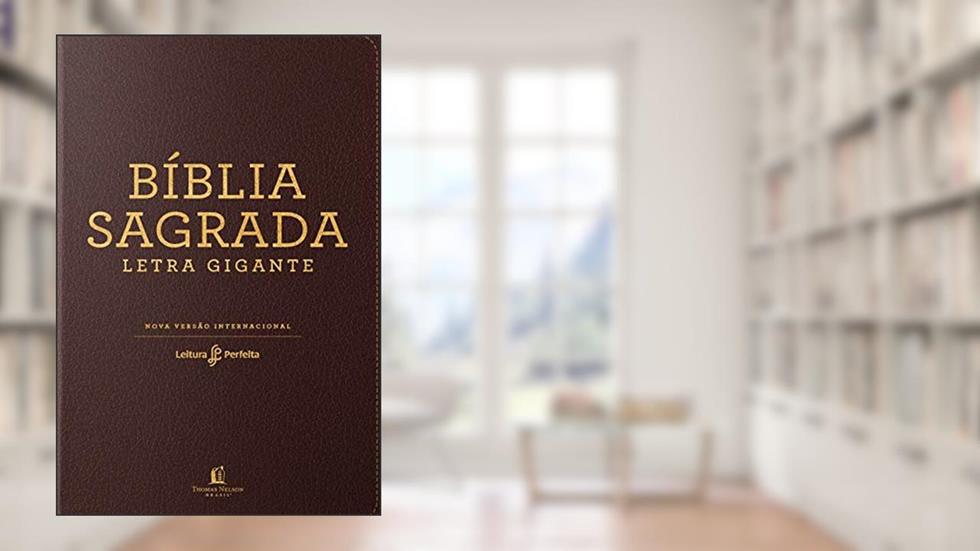 Bíblia NVI, Couro Soft, Marrom, Letra Gigante, Leitura Perfeita, do autor Thomas Nelson Brasil
