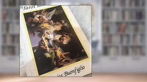 Capa de Tarot dos Anjos, do autor Buonfiglio  Monica