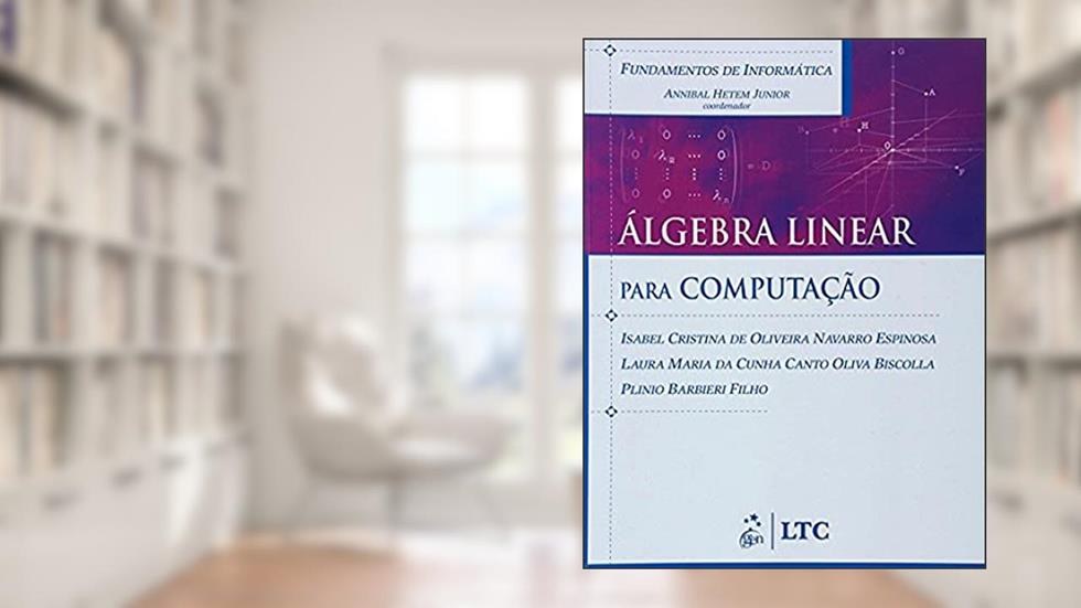 Fundamentos de Informática - Álgebra Linear - para Computação, do autor Isabel Espinosa Navarro; Barbieri Plinio