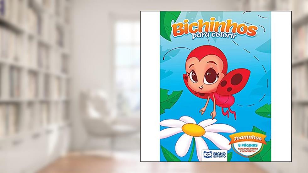 Colorir Bichinhos Mágicos - Joaninhas, do autor Leonel Luiz Santos